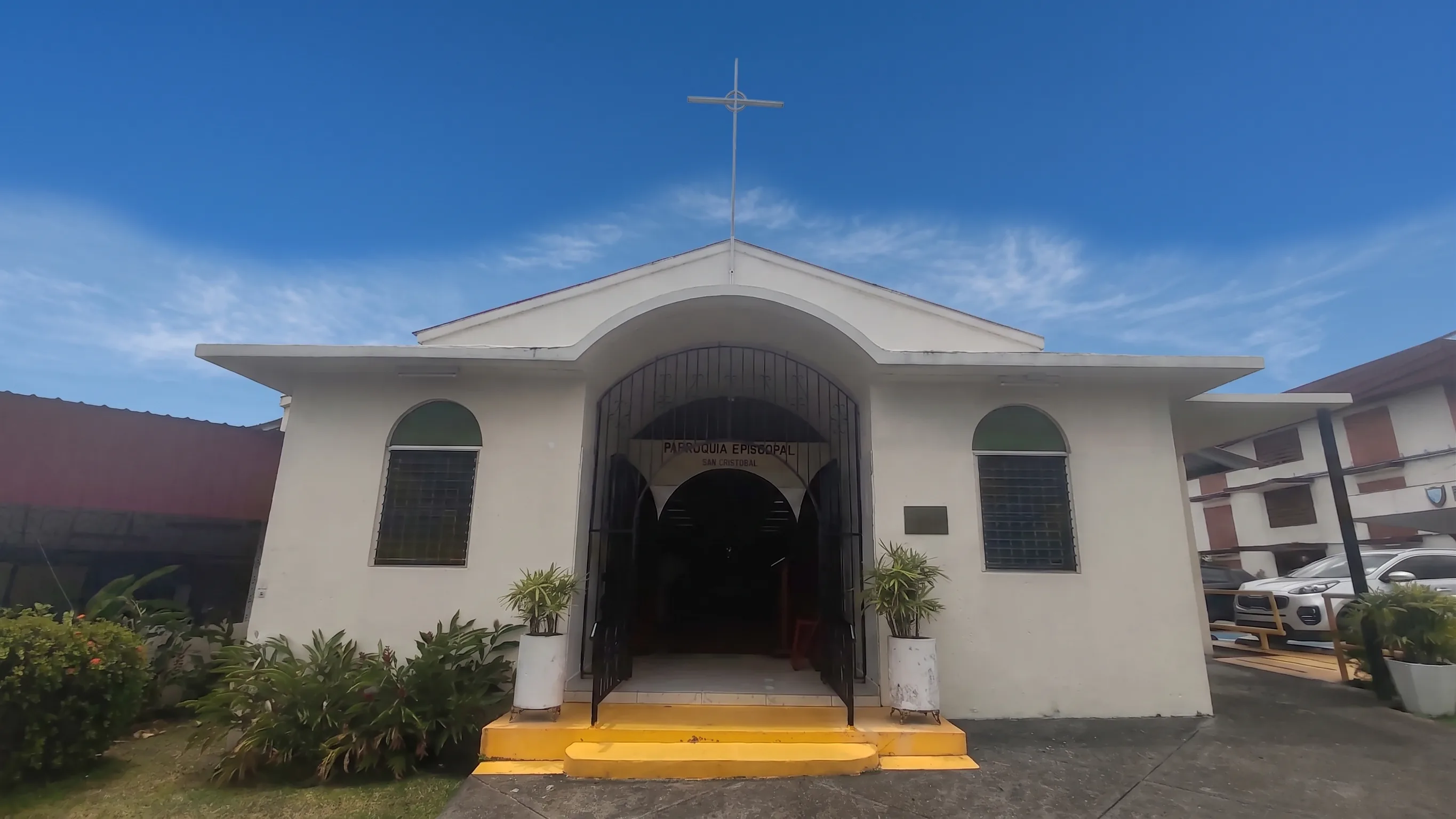 Fachada de la Parroquia Episcopal San Cristóbal