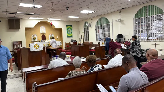 Fotografía 7 de la celebración de la instalación del Rector en la Parroquia Episcopal San Cristóbal.